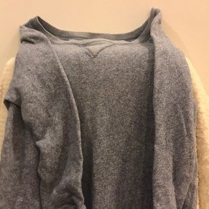 Sweatshirt tunic denim